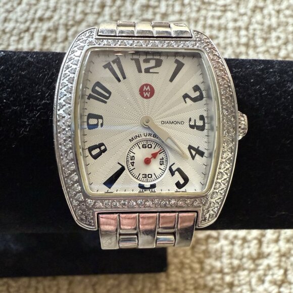 Michele Mini Urban Diamond Watch - Picture 1 of 14